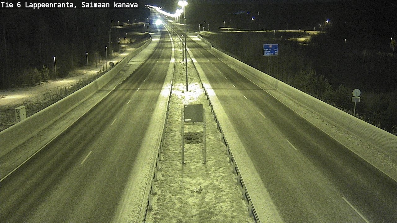 Kelikamerat Kuva Tie 6 Lappeenranta, Saimaan kanava, Lappeenranta, Etelä-Karjala