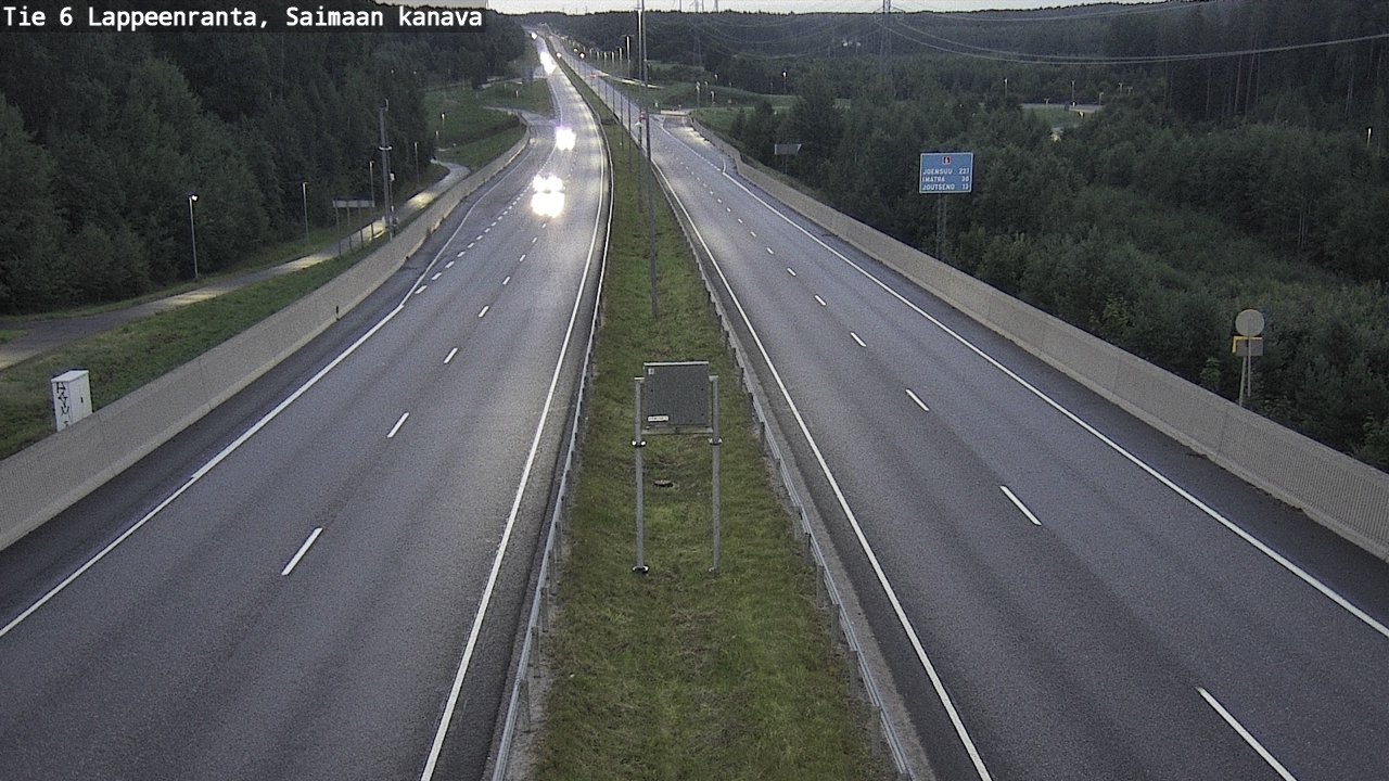 Kelikamerat Kuva Tie 6 Lappeenranta, Saimaan kanava, Lappeenranta, Etelä-Karjala