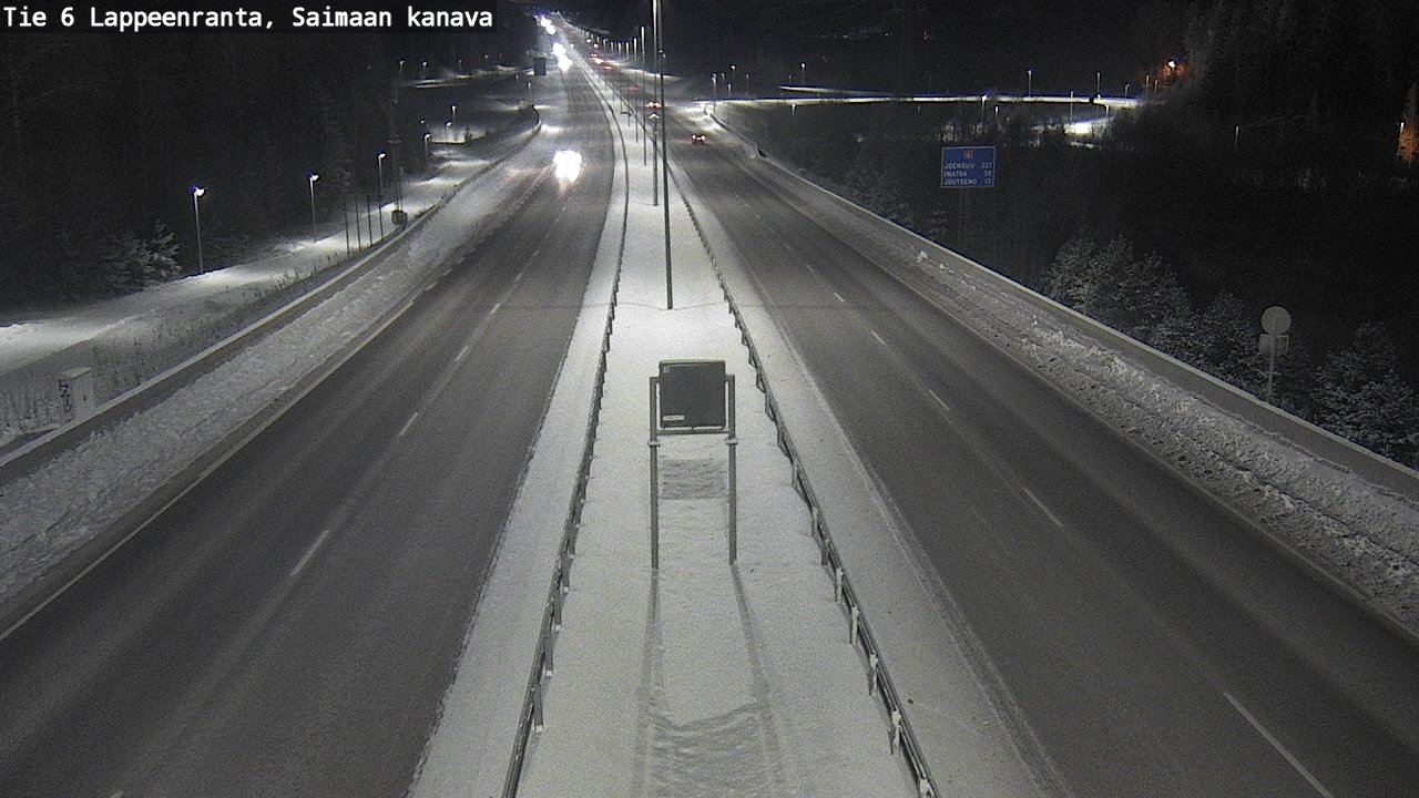 Kelikamerat Kuva Tie 6 Lappeenranta, Saimaan kanava, Lappeenranta, Etelä-Karjala