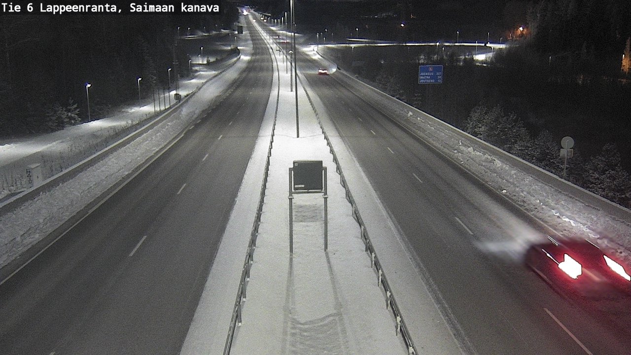 Kelikamerat Kuva Tie 6 Lappeenranta, Saimaan kanava, Lappeenranta, Etelä-Karjala