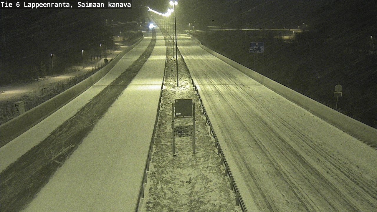 Kelikamerat Kuva Tie 6 Lappeenranta, Saimaan kanava, Lappeenranta, Etelä-Karjala