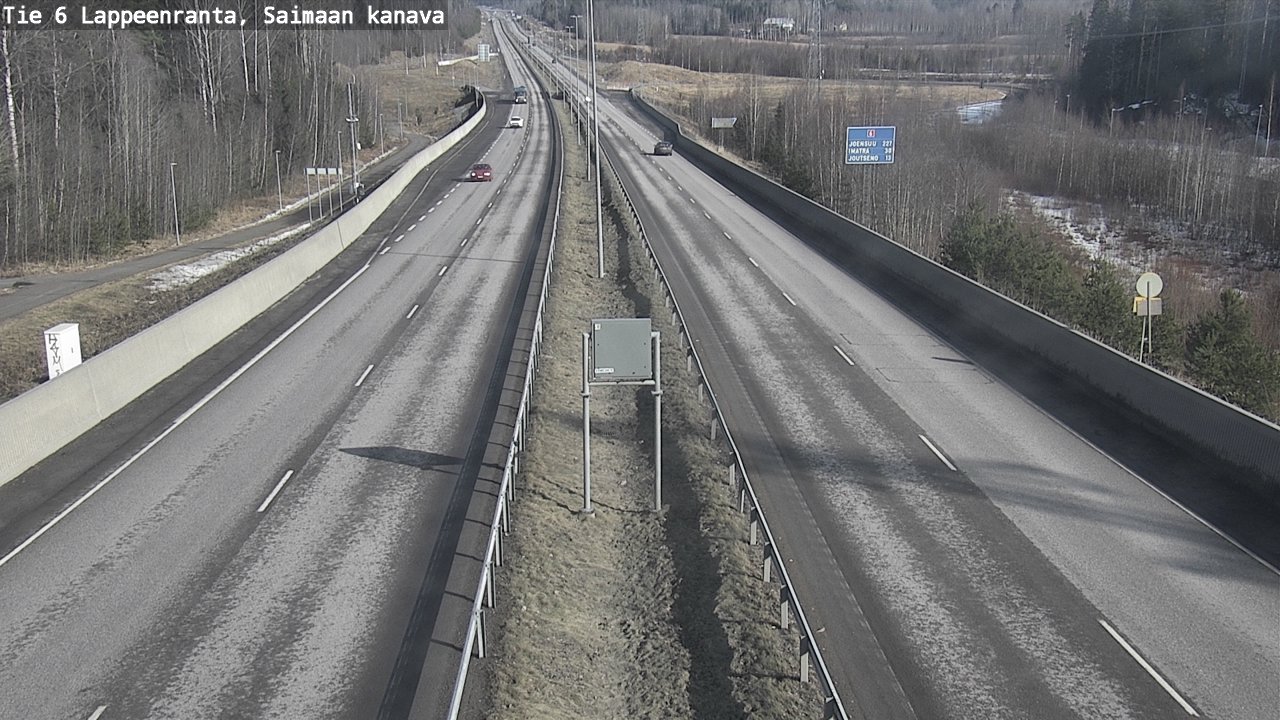 Kelikamerat Kuva Tie 6 Lappeenranta, Saimaan kanava, Lappeenranta, Etelä-Karjala