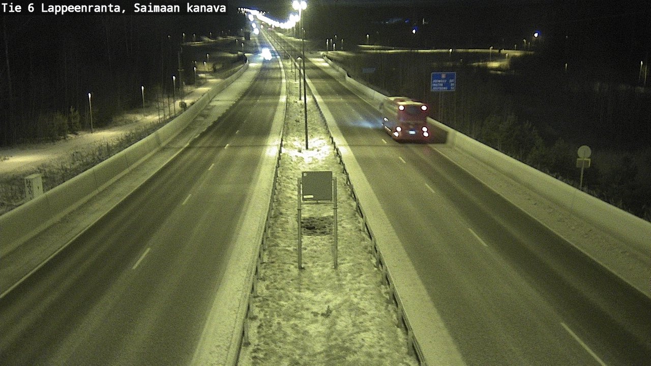 Kelikamerat Kuva Tie 6 Lappeenranta, Saimaan kanava, Lappeenranta, Etelä-Karjala