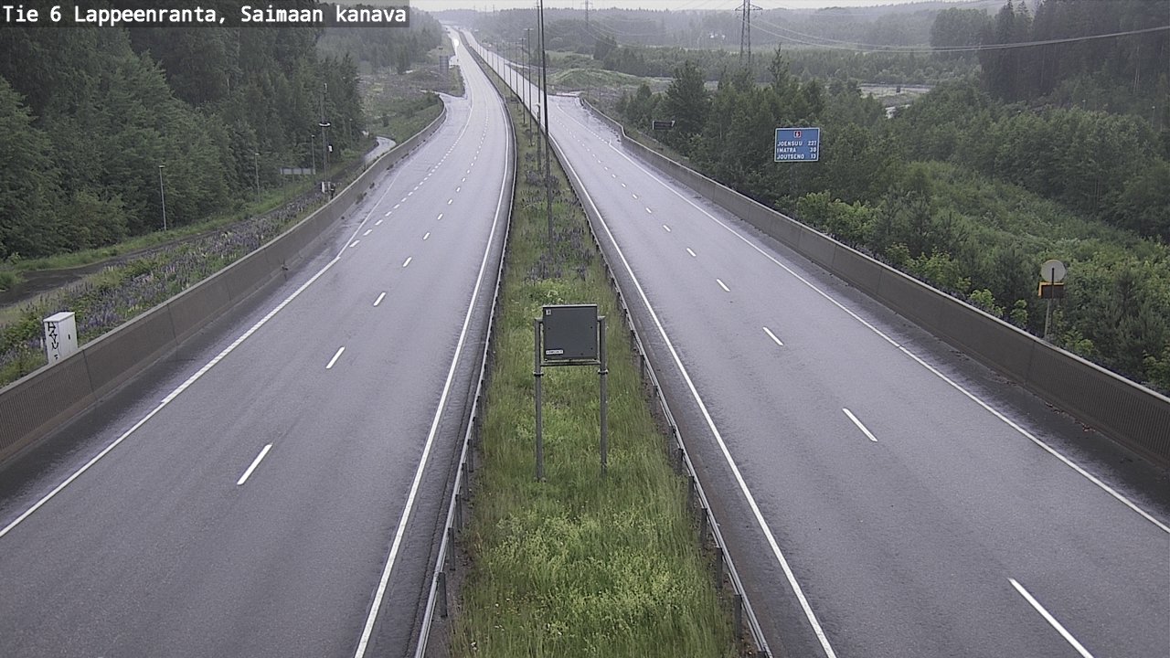 Kelikamerat Kuva Tie 6 Lappeenranta, Saimaan kanava, Lappeenranta, Etelä-Karjala