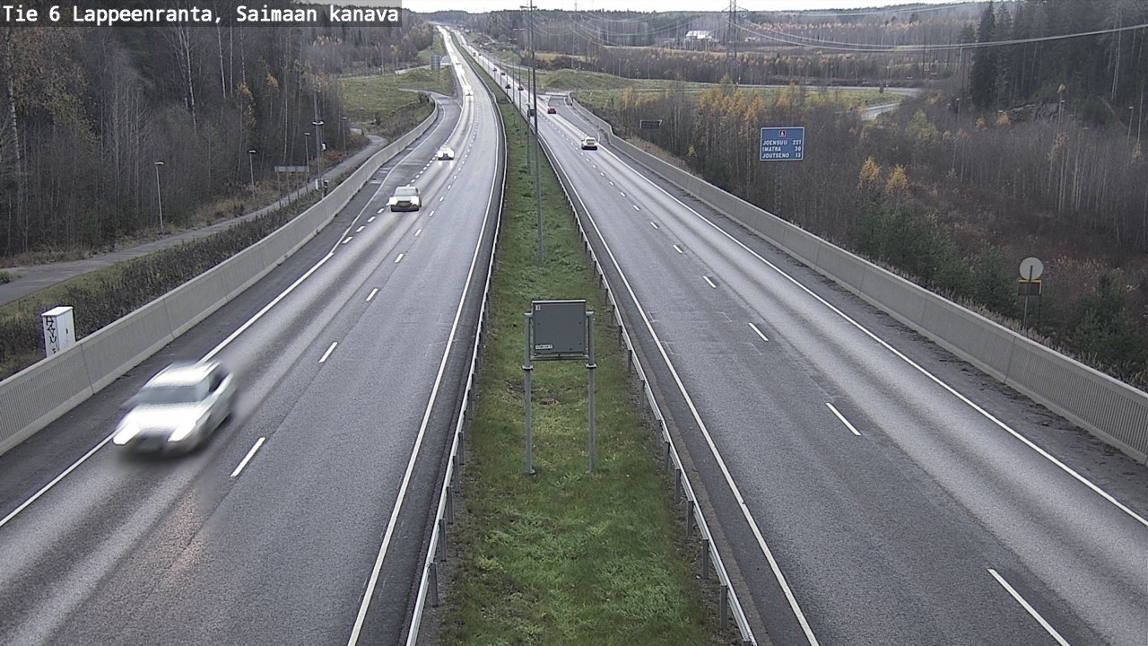 Kelikamerat Kuva Tie 6 Lappeenranta, Saimaan kanava, Lappeenranta, Etelä-Karjala