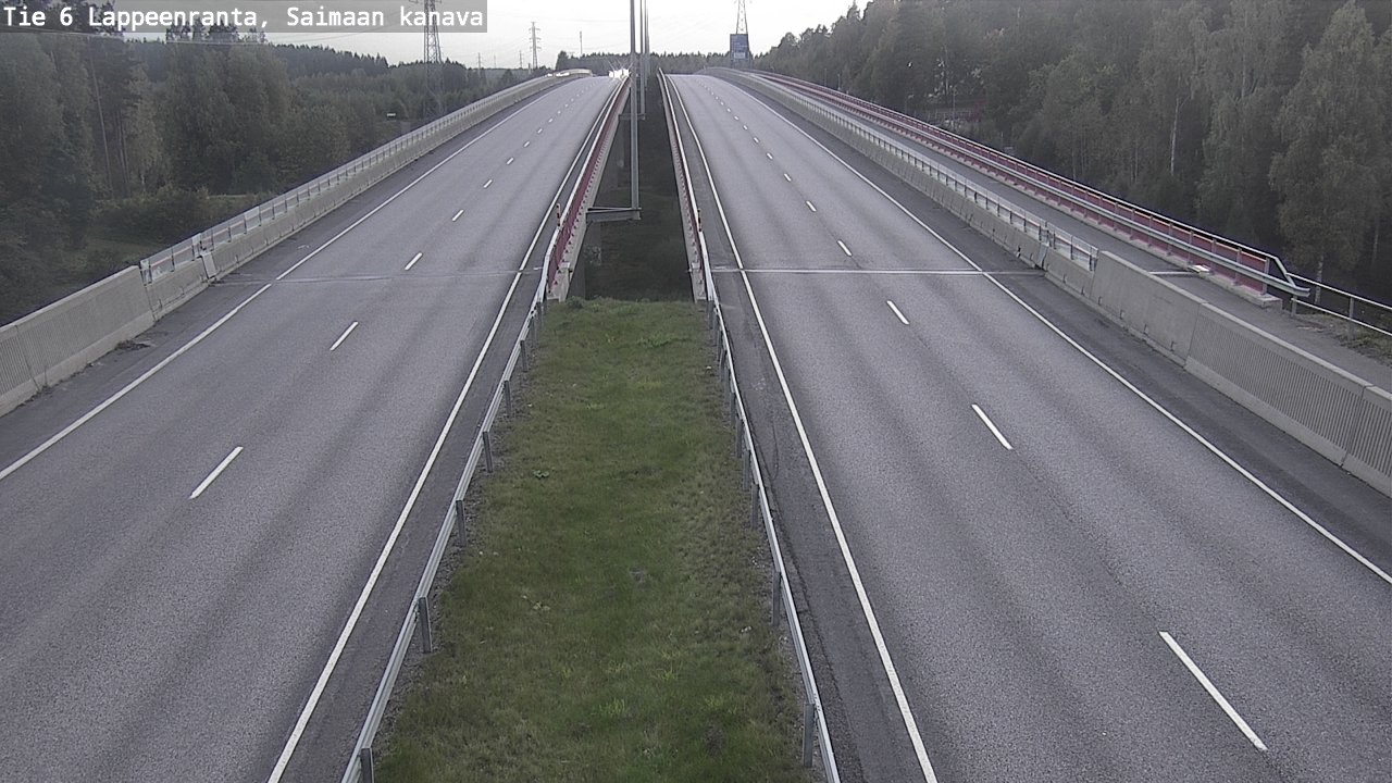 Kelikamerat Kuva Tie 6 Lappeenranta, Saimaan kanava, Lappeenranta, Etelä-Karjala