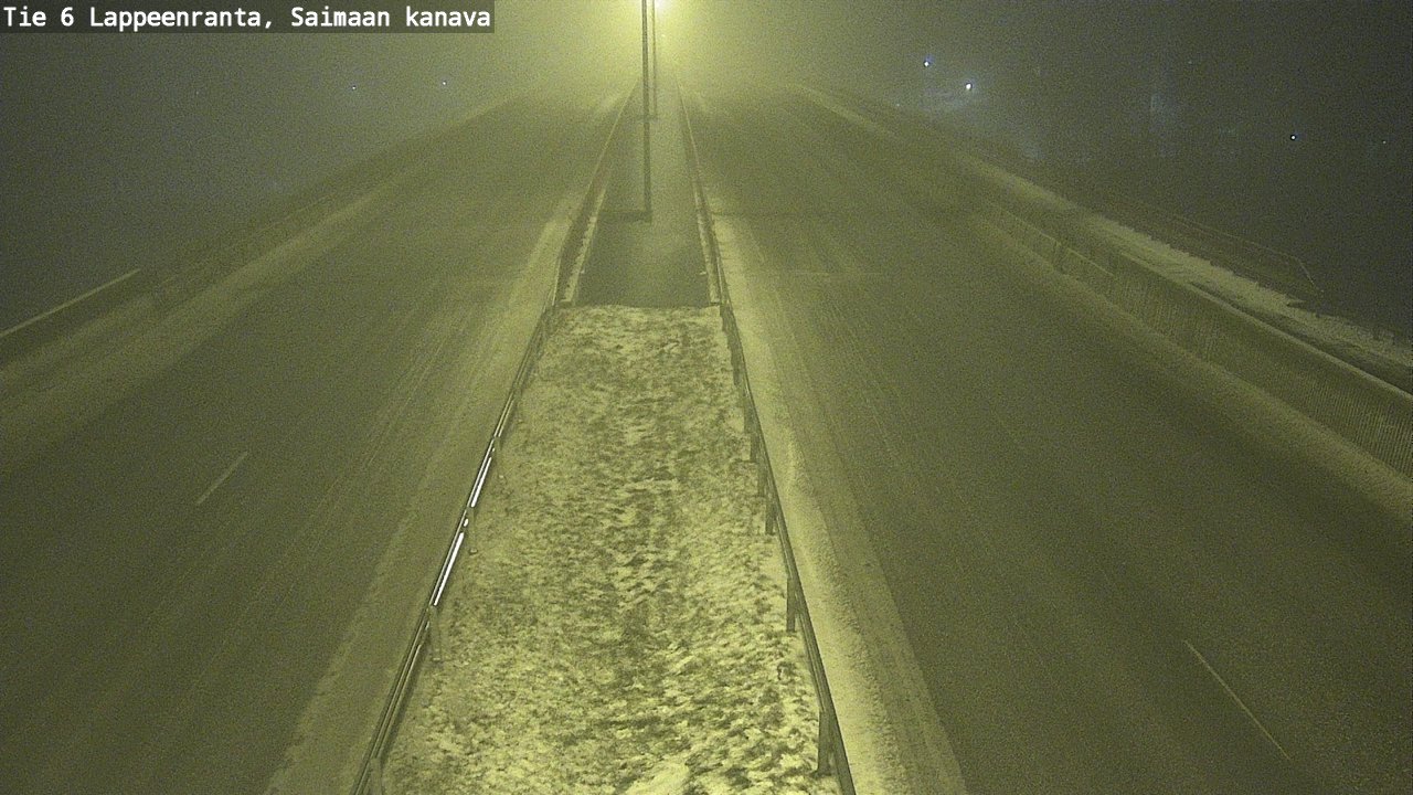 Weather Camera Image Road 6 Lappeenranta, Saimaa channel, Lappeenranta, Etelä-Karjala