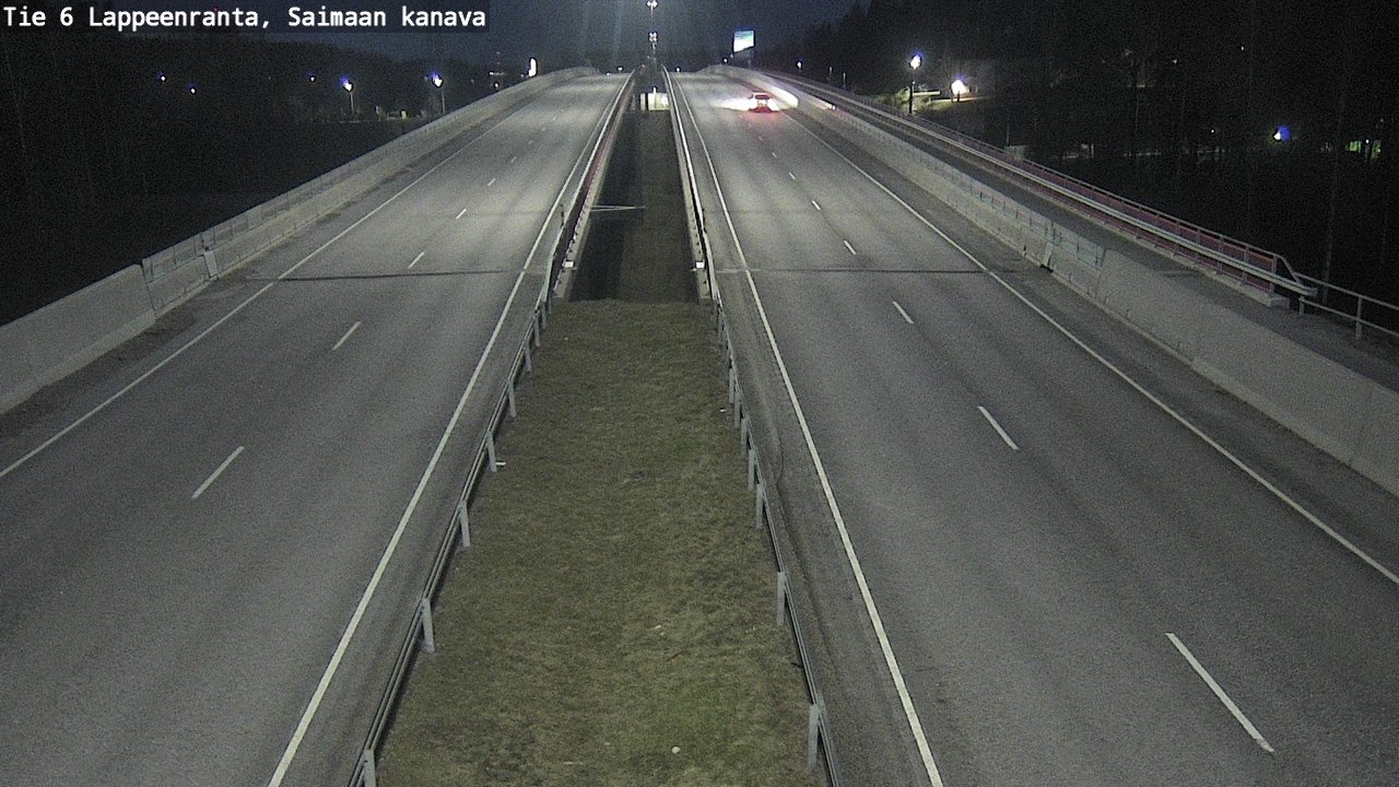 Weather Camera Image Väg 6 Villmanstrand,Saima kanal, Lappeenranta, Etelä-Karjala