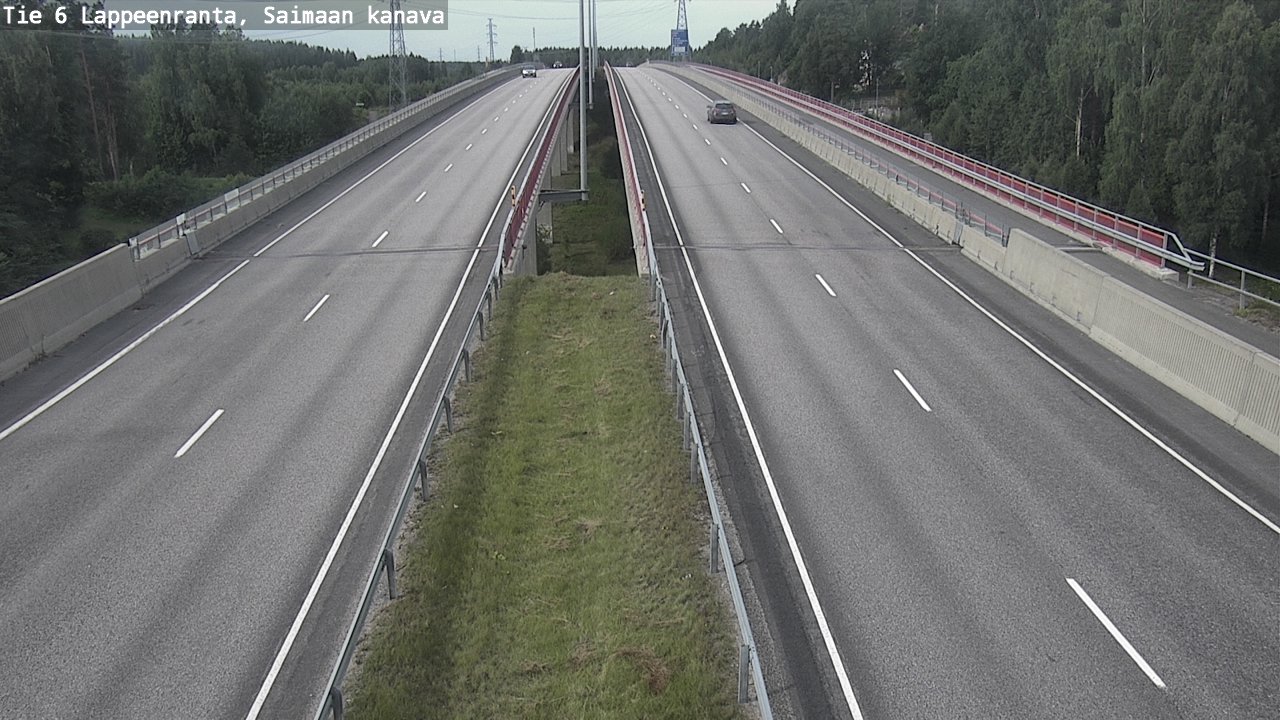Kelikamerat Kuva Tie 6 Lappeenranta, Saimaan kanava, Lappeenranta, Etelä-Karjala