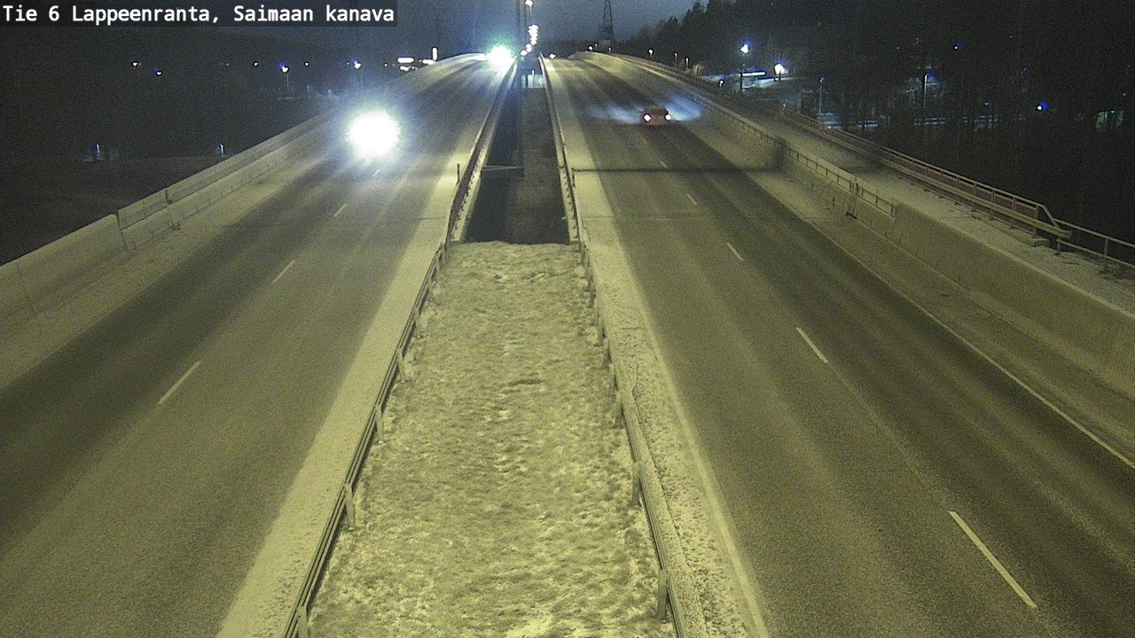 Kelikamerat Kuva Tie 6 Lappeenranta, Saimaan kanava, Lappeenranta, Etelä-Karjala