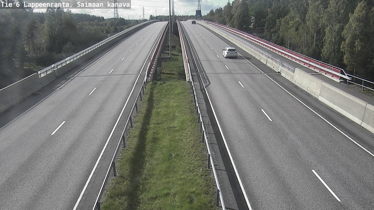 Kelikamerat Kuva Tie 6 Lappeenranta, Saimaan kanava, Lappeenranta, Etelä-Karjala