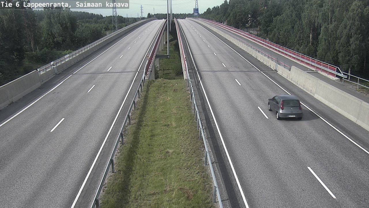 Kelikamerat Kuva Tie 6 Lappeenranta, Saimaan kanava, Lappeenranta, Etelä-Karjala