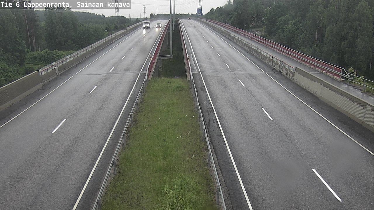 Kelikamerat Kuva Tie 6 Lappeenranta, Saimaan kanava, Lappeenranta, Etelä-Karjala