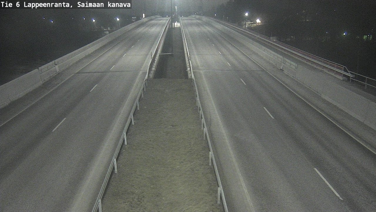 Weather Camera Image Road 6 Lappeenranta, Saimaa channel, Lappeenranta, Etelä-Karjala