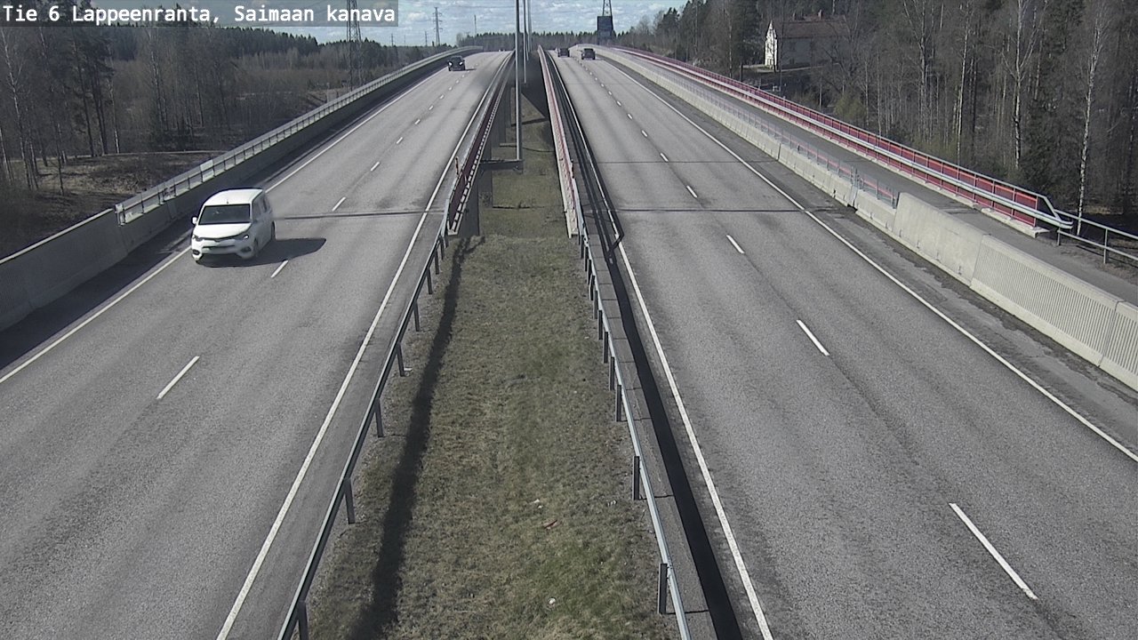 Kelikamerat Kuva Tie 6 Lappeenranta, Saimaan kanava, Lappeenranta, Etelä-Karjala
