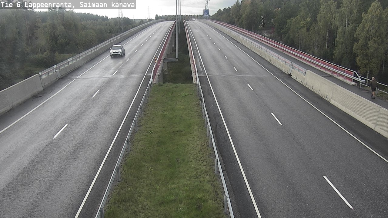 Kelikamerat Kuva Tie 6 Lappeenranta, Saimaan kanava, Lappeenranta, Etelä-Karjala