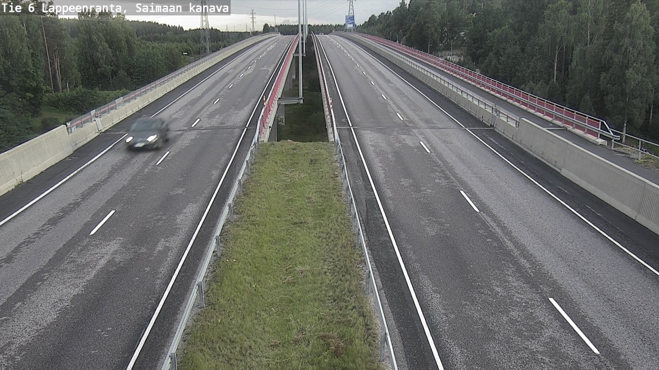Kelikamerat Kuva Tie 6 Lappeenranta, Saimaan kanava, Lappeenranta, Etelä-Karjala
