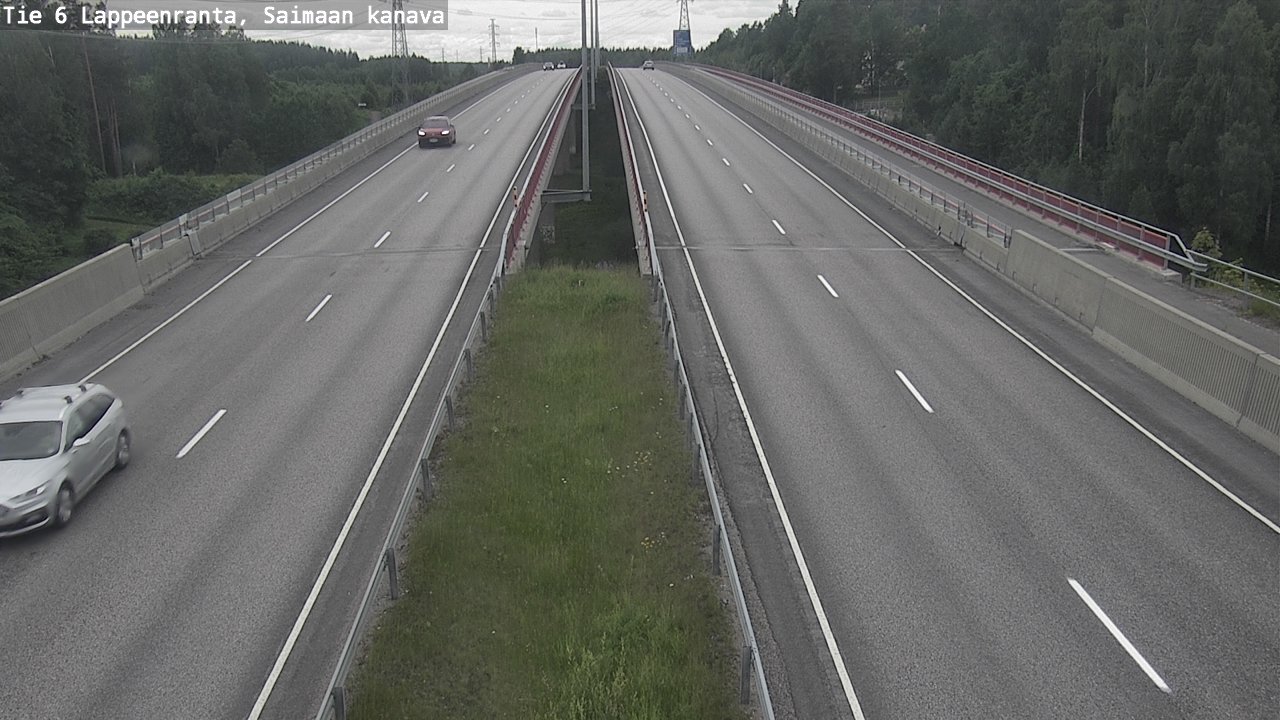 Kelikamerat Kuva Tie 6 Lappeenranta, Saimaan kanava, Lappeenranta, Etelä-Karjala