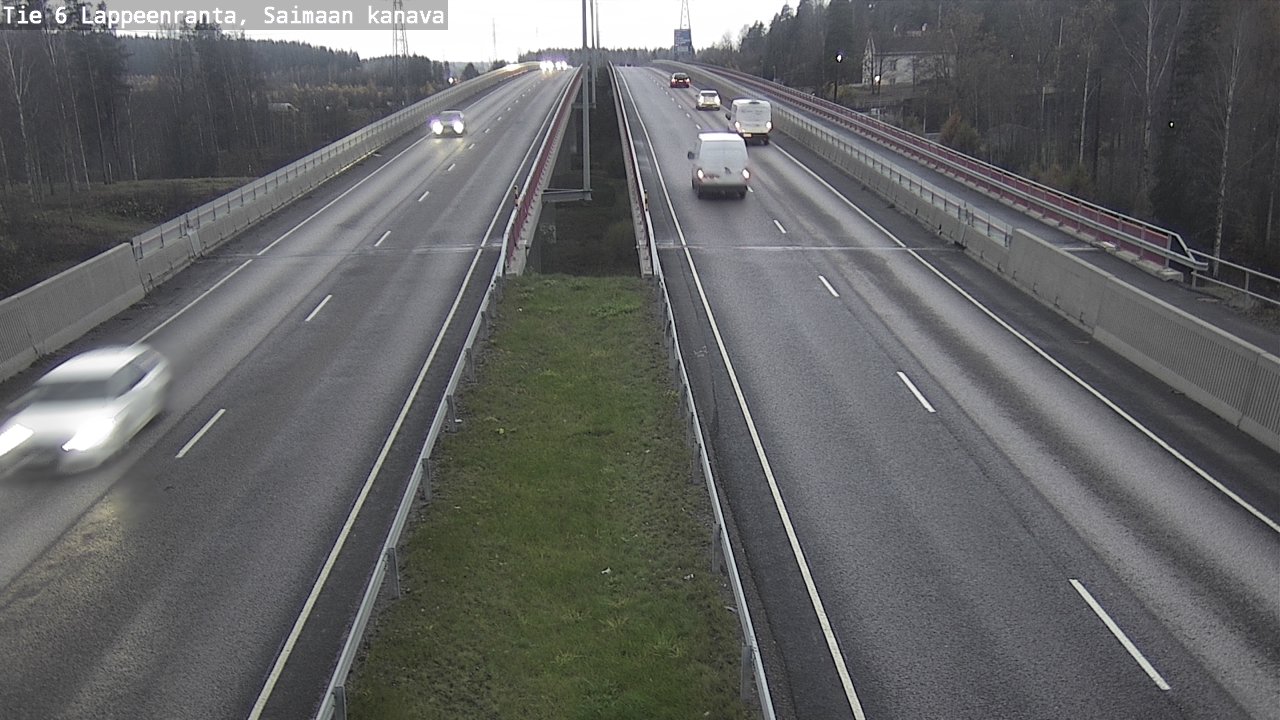 Kelikamerat Kuva Tie 6 Lappeenranta, Saimaan kanava, Lappeenranta, Etelä-Karjala