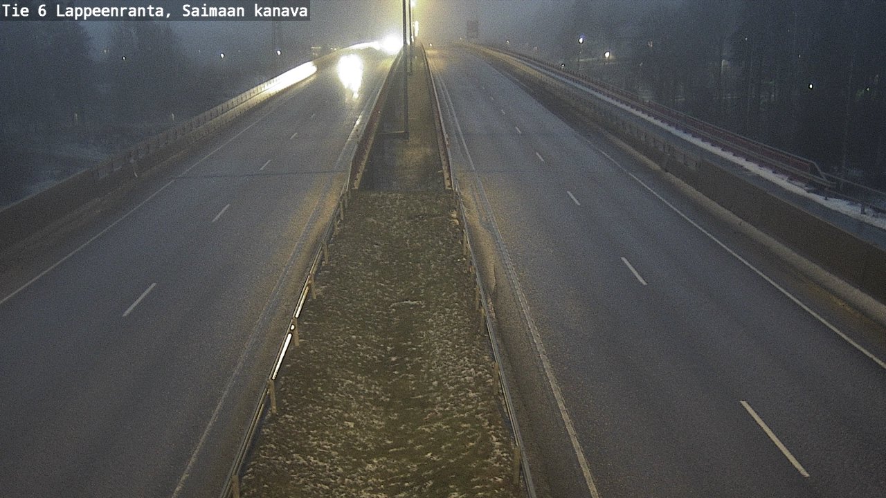 Weather Camera Image Road 6 Lappeenranta, Saimaa channel, Lappeenranta, Etelä-Karjala