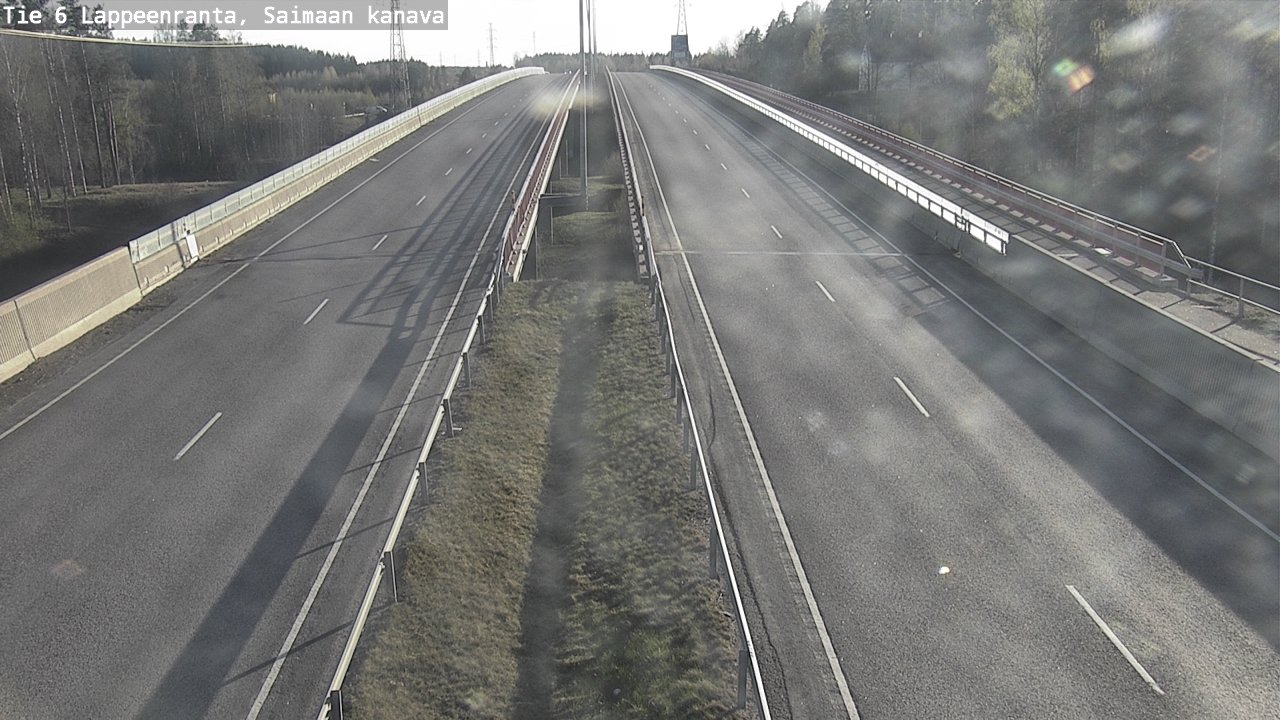 Kelikamerat Kuva Tie 6 Lappeenranta, Saimaan kanava, Lappeenranta, Etelä-Karjala