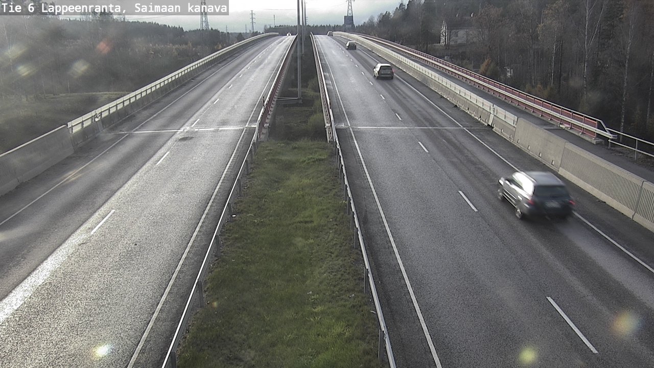 Kelikamerat Kuva Tie 6 Lappeenranta, Saimaan kanava, Lappeenranta, Etelä-Karjala