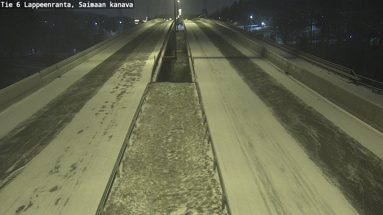 Kelikamerat Kuva Tie 6 Lappeenranta, Saimaan kanava, Lappeenranta, Etelä-Karjala