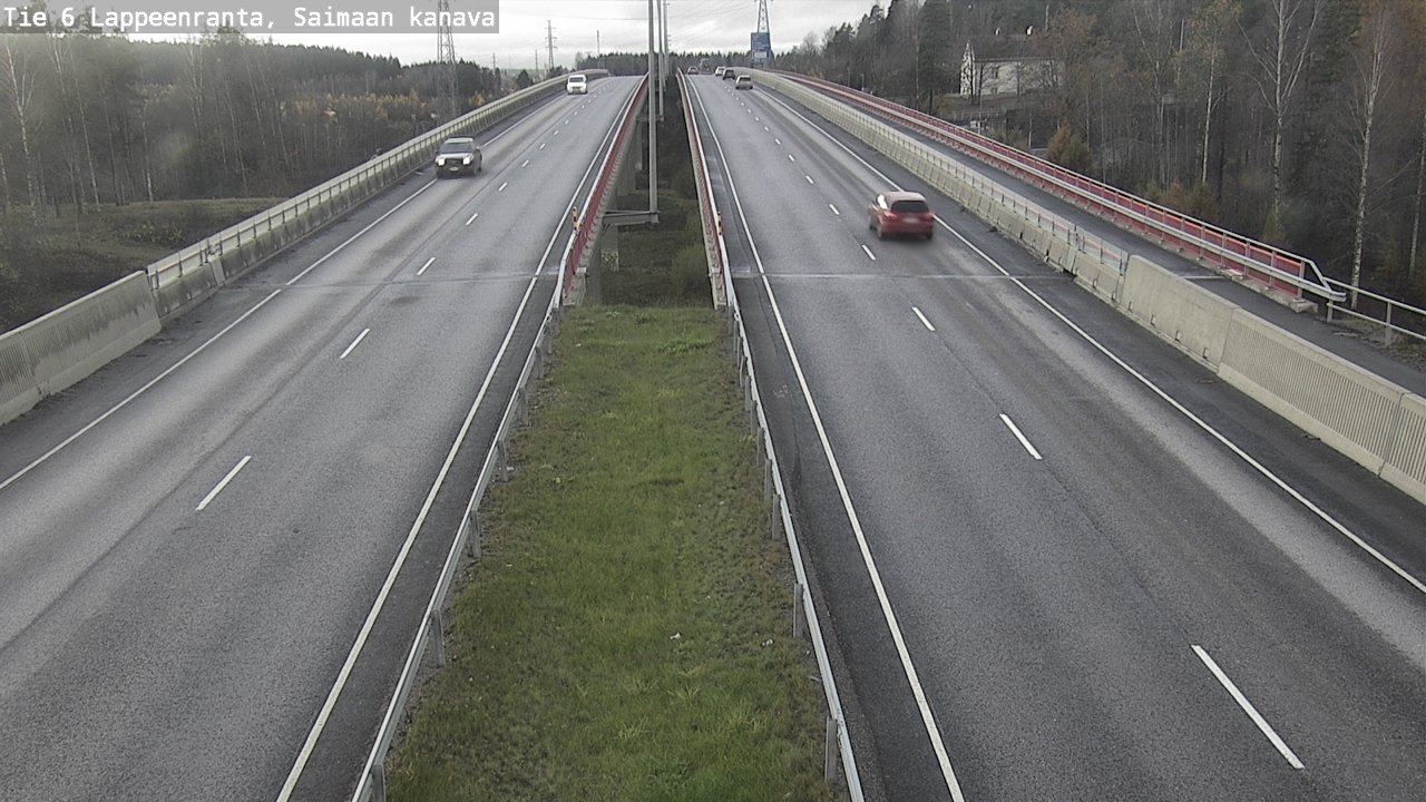 Kelikamerat Kuva Tie 6 Lappeenranta, Saimaan kanava, Lappeenranta, Etelä-Karjala