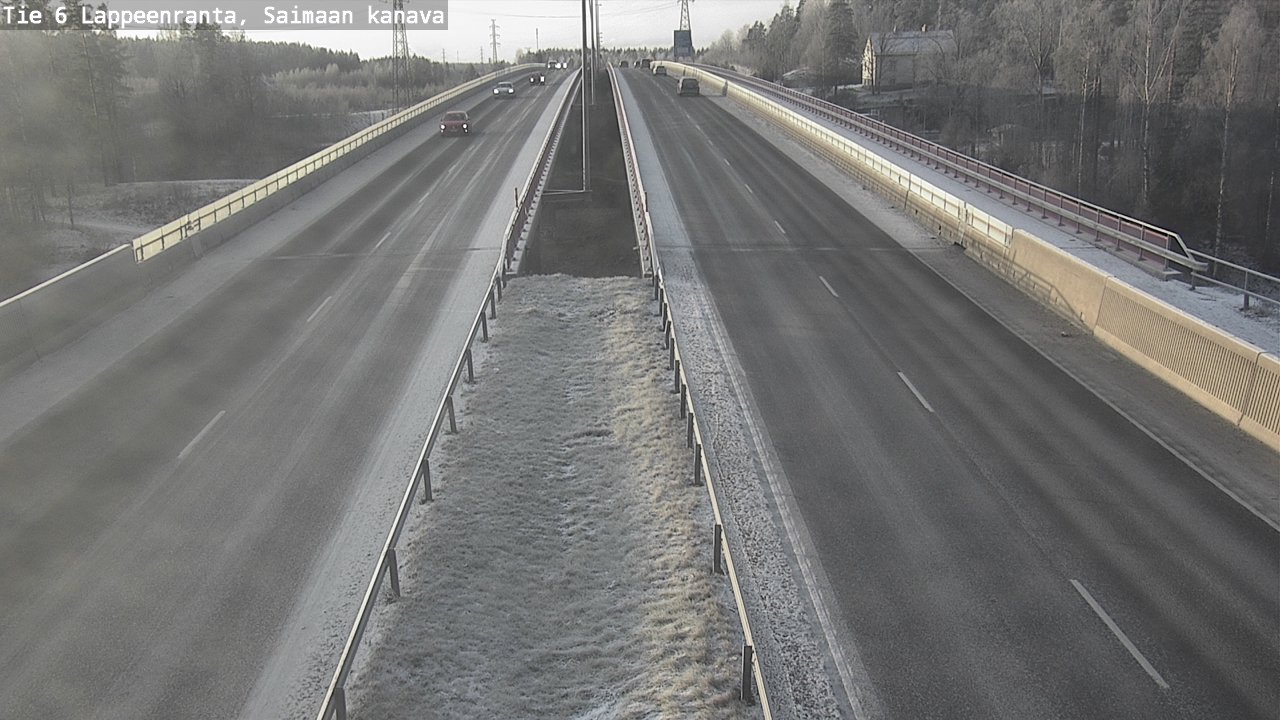 Kelikamerat Kuva Tie 6 Lappeenranta, Saimaan kanava, Lappeenranta, Etelä-Karjala