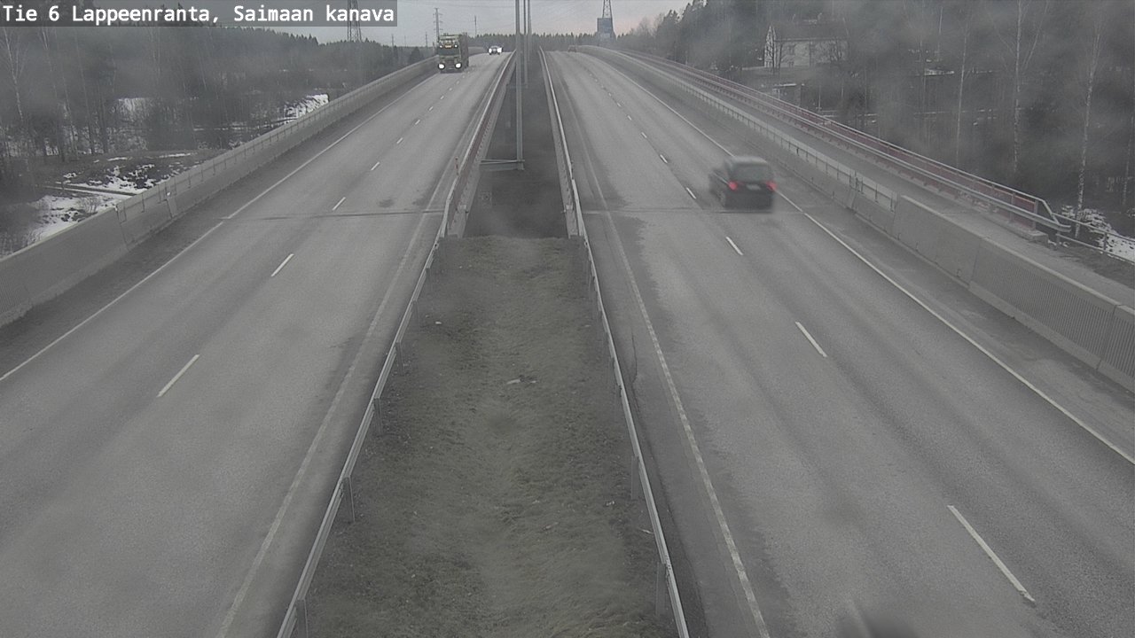 Kelikamerat Kuva Tie 6 Lappeenranta, Saimaan kanava, Lappeenranta, Etelä-Karjala