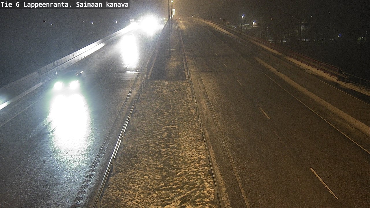 Weather Camera Image Road 6 Lappeenranta, Saimaa channel, Lappeenranta, Etelä-Karjala