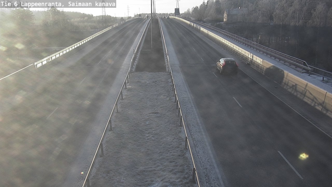 Kelikamerat Kuva Tie 6 Lappeenranta, Saimaan kanava, Lappeenranta, Etelä-Karjala