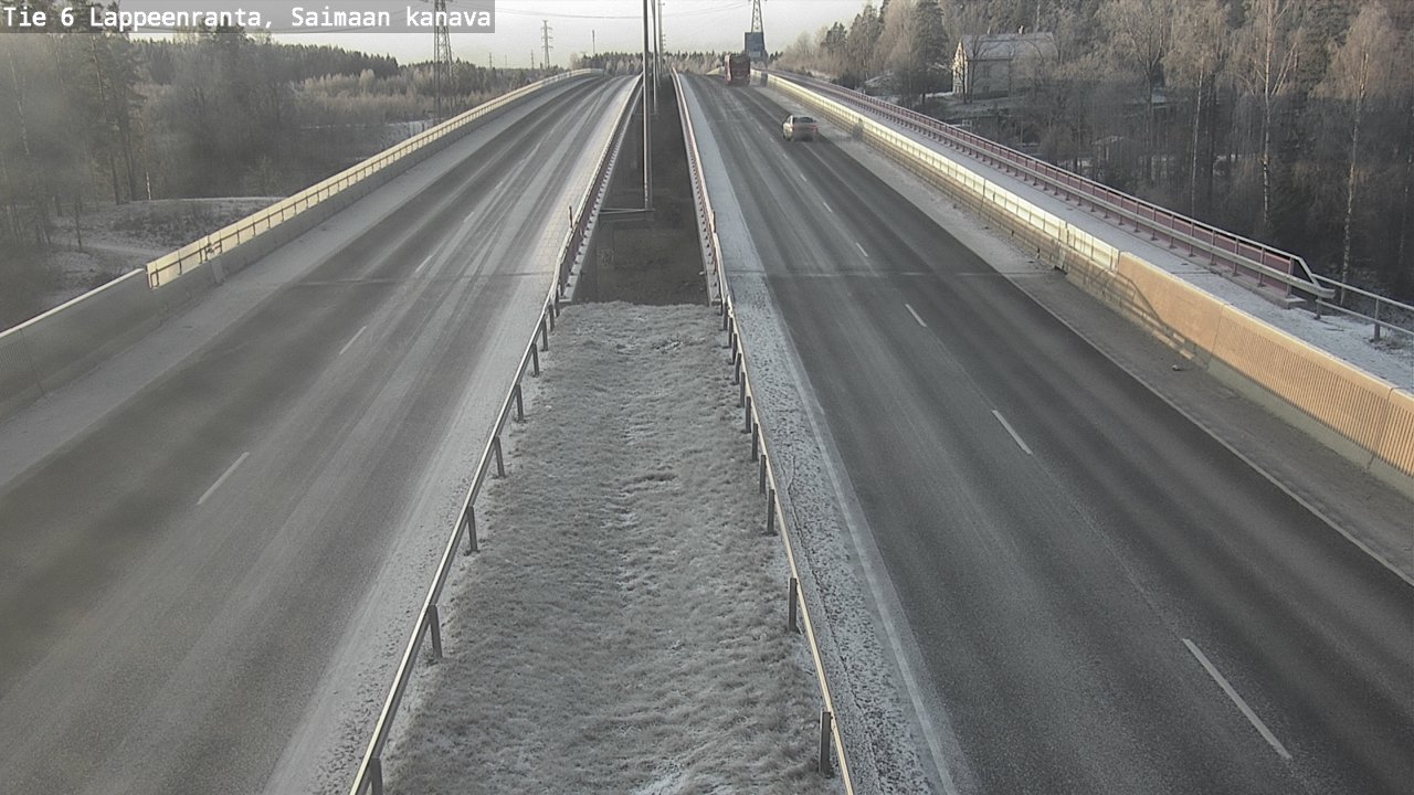 Kelikamerat Kuva Tie 6 Lappeenranta, Saimaan kanava, Lappeenranta, Etelä-Karjala