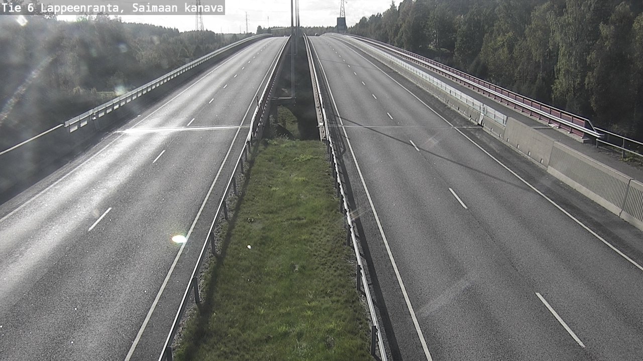 Kelikamerat Kuva Tie 6 Lappeenranta, Saimaan kanava, Lappeenranta, Etelä-Karjala