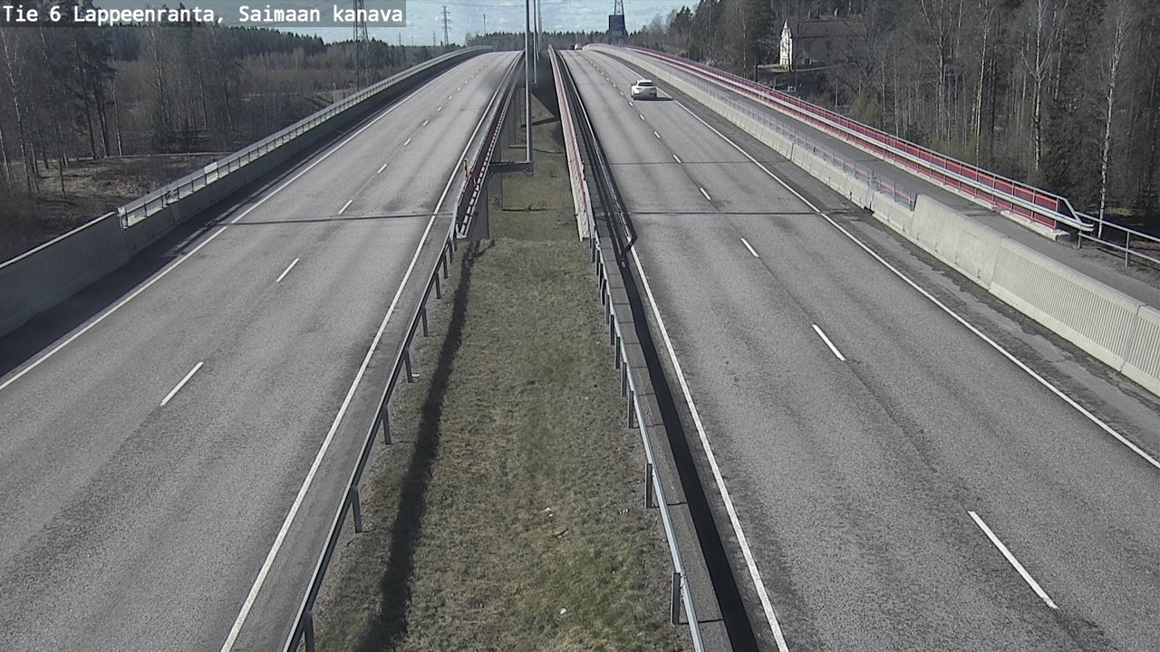 Kelikamerat Kuva Tie 6 Lappeenranta, Saimaan kanava, Lappeenranta, Etelä-Karjala