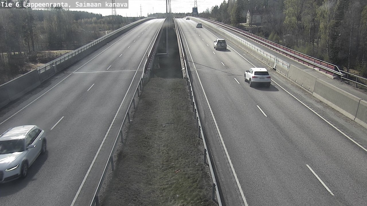Kelikamerat Kuva Tie 6 Lappeenranta, Saimaan kanava, Lappeenranta, Etelä-Karjala