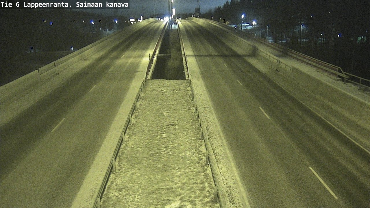 Kelikamerat Kuva Tie 6 Lappeenranta, Saimaan kanava, Lappeenranta, Etelä-Karjala