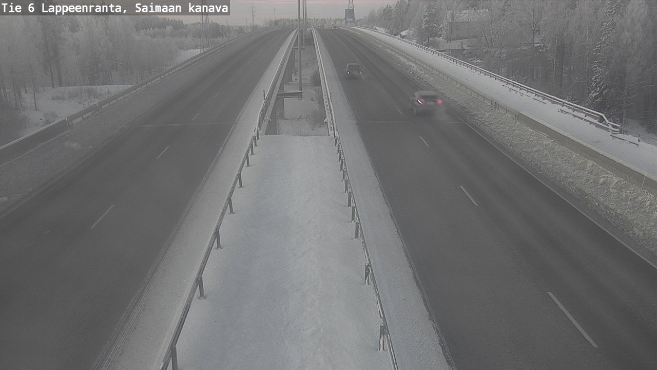 Kelikamerat Kuva Tie 6 Lappeenranta, Saimaan kanava, Lappeenranta, Etelä-Karjala