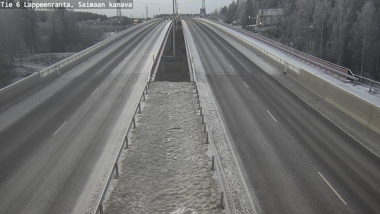 Kelikamerat Kuva Tie 6 Lappeenranta, Saimaan kanava, Lappeenranta, Etelä-Karjala