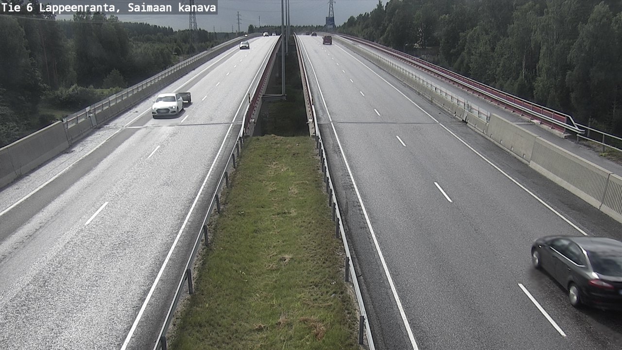 Kelikamerat Kuva Tie 6 Lappeenranta, Saimaan kanava, Lappeenranta, Etelä-Karjala