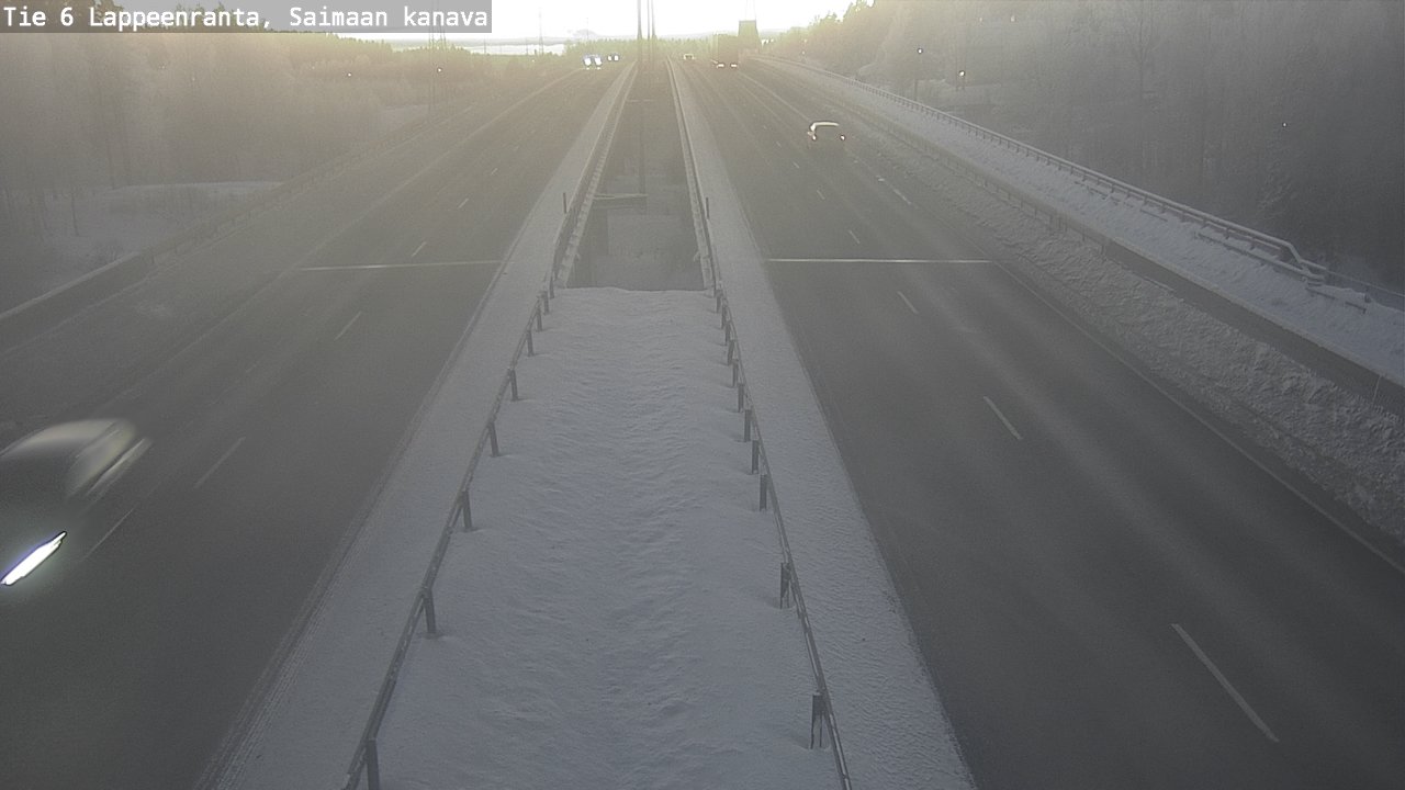 Kelikamerat Kuva Tie 6 Lappeenranta, Saimaan kanava, Lappeenranta, Etelä-Karjala