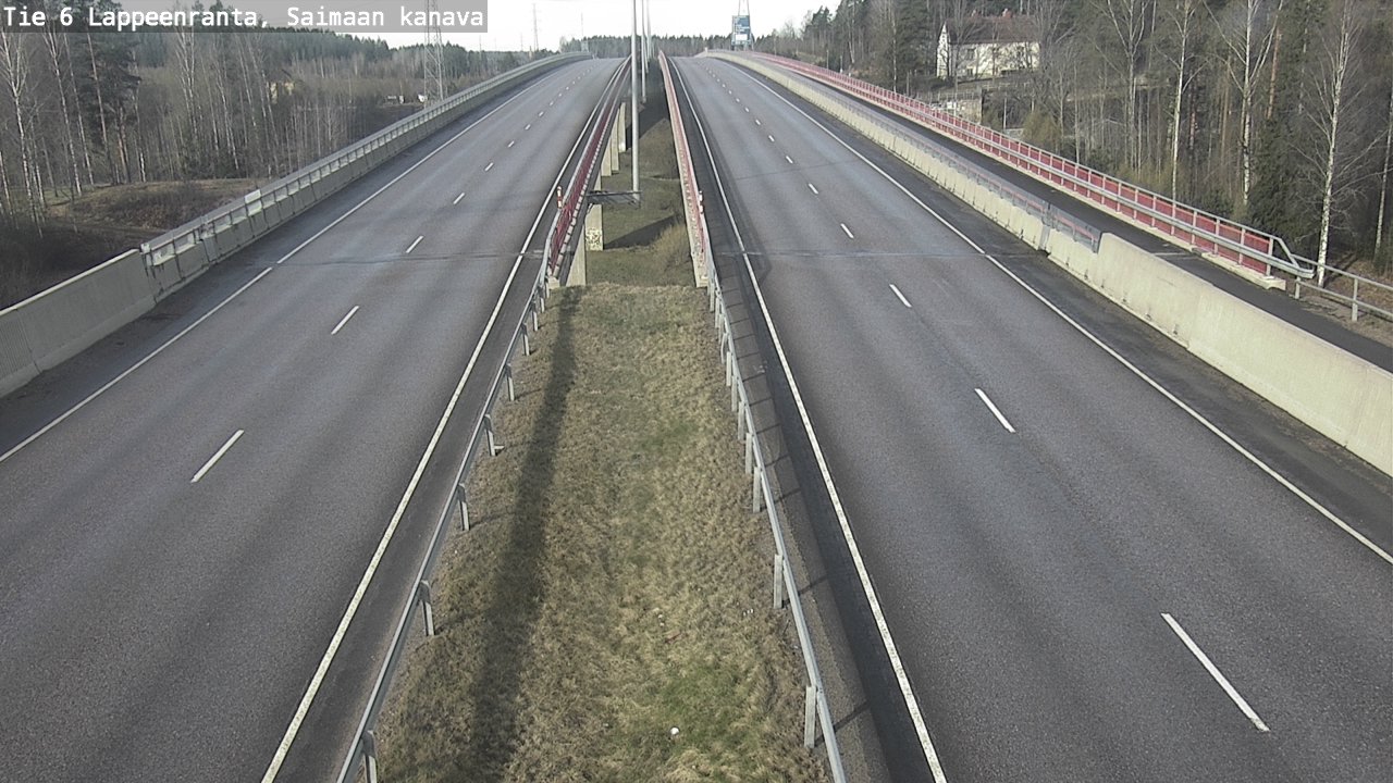 Kelikamerat Kuva Tie 6 Lappeenranta, Saimaan kanava, Lappeenranta, Etelä-Karjala