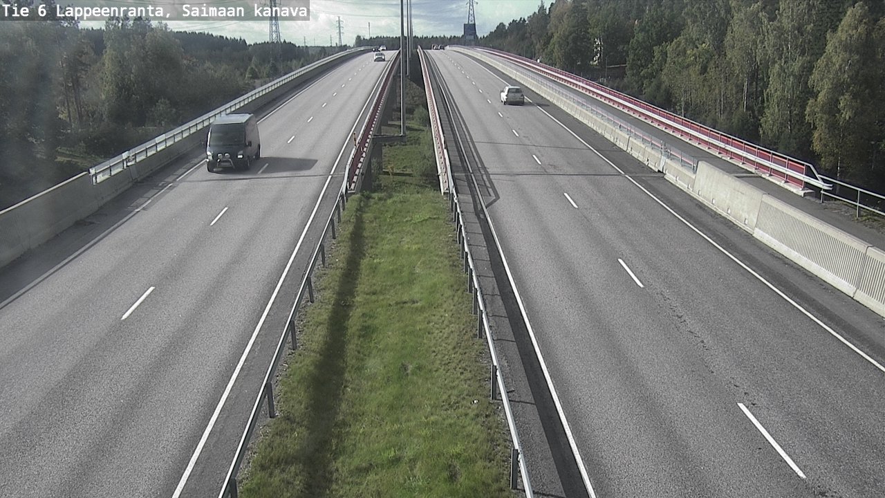 Kelikamerat Kuva Tie 6 Lappeenranta, Saimaan kanava, Lappeenranta, Etelä-Karjala