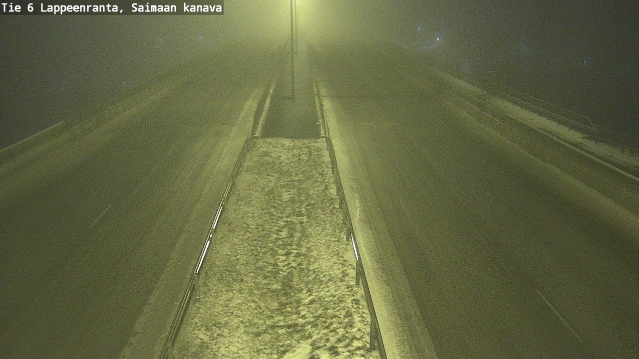 Weather Camera Image Road 6 Lappeenranta, Saimaa channel, Lappeenranta, Etelä-Karjala