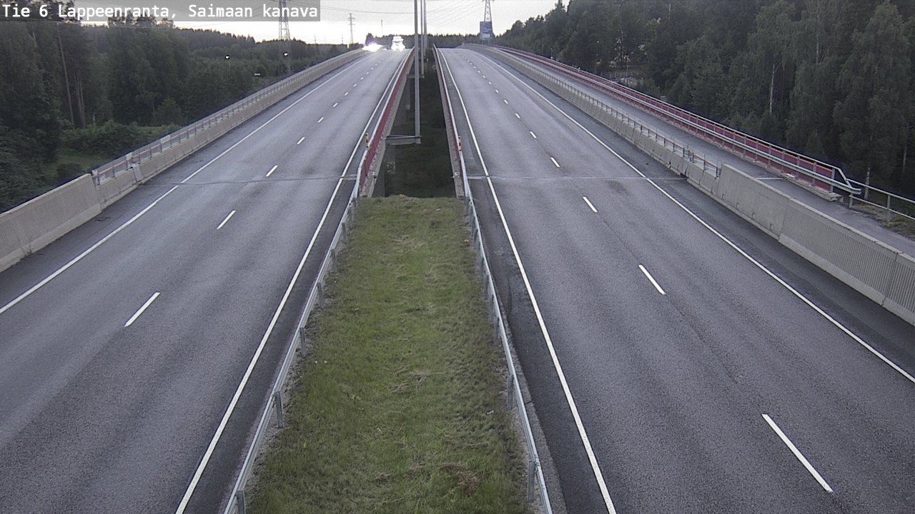 Kelikamerat Kuva Tie 6 Lappeenranta, Saimaan kanava, Lappeenranta, Etelä-Karjala