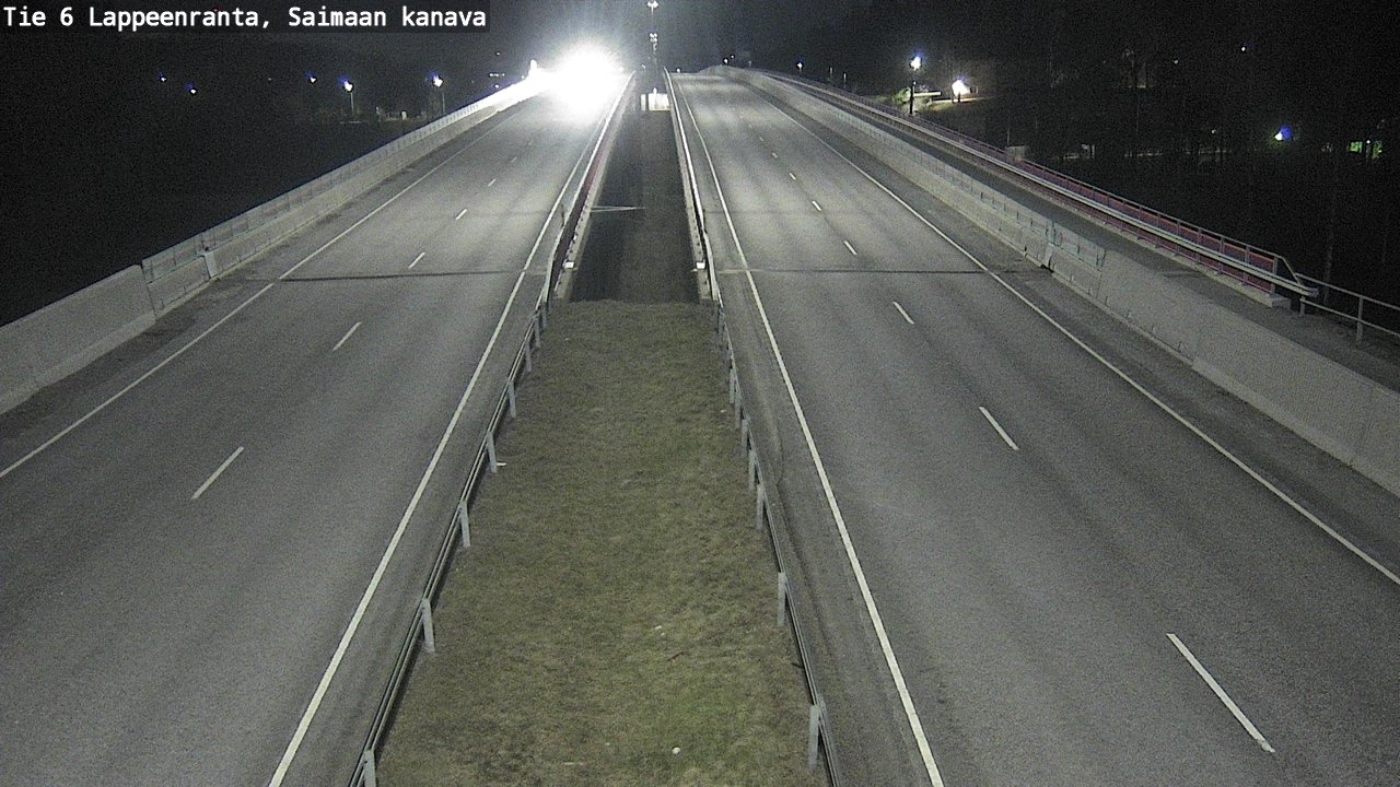 Weather Camera Image Väg 6 Villmanstrand,Saima kanal, Lappeenranta, Etelä-Karjala