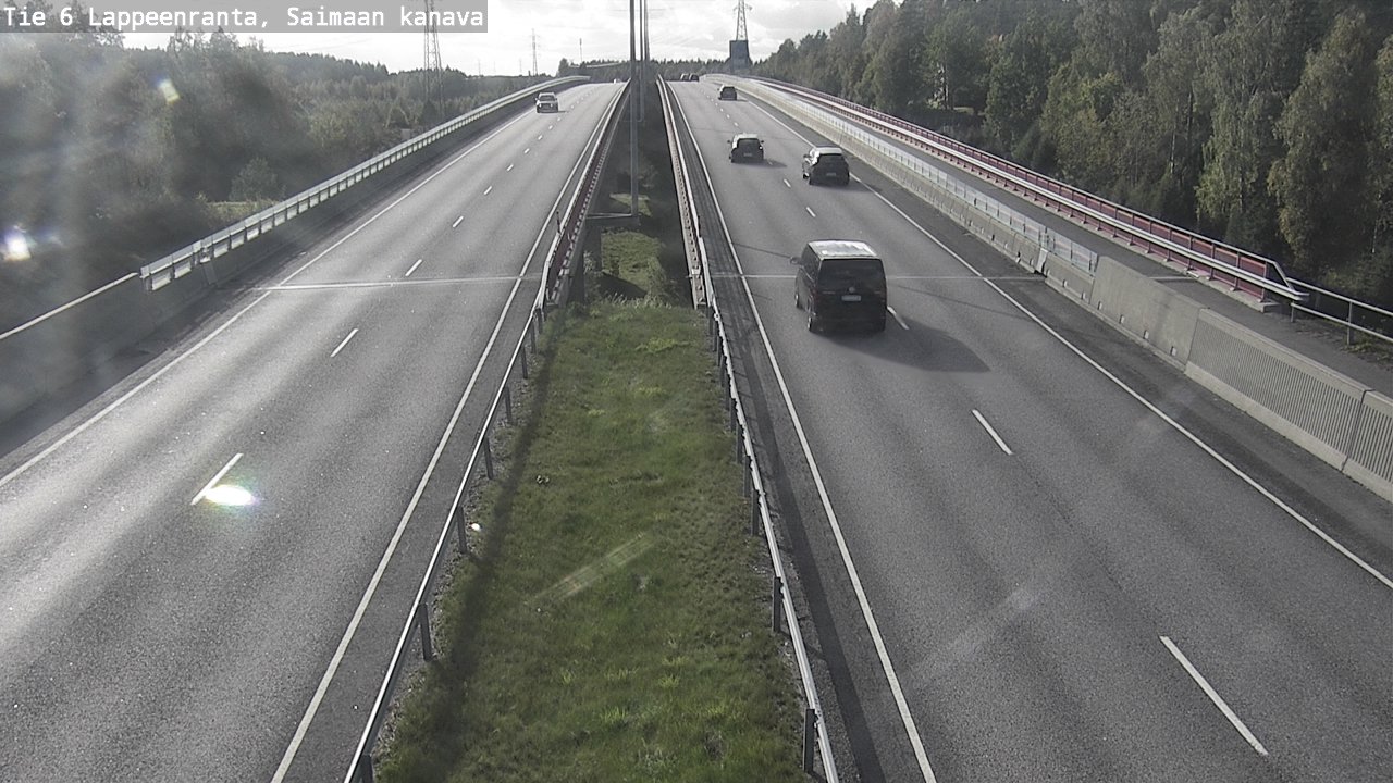Kelikamerat Kuva Tie 6 Lappeenranta, Saimaan kanava, Lappeenranta, Etelä-Karjala