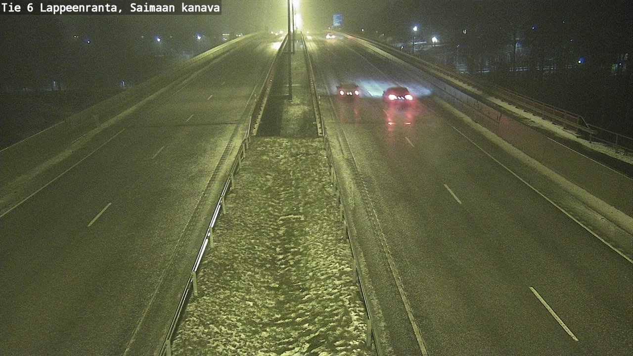 Weather Camera Image Road 6 Lappeenranta, Saimaa channel, Lappeenranta, Etelä-Karjala