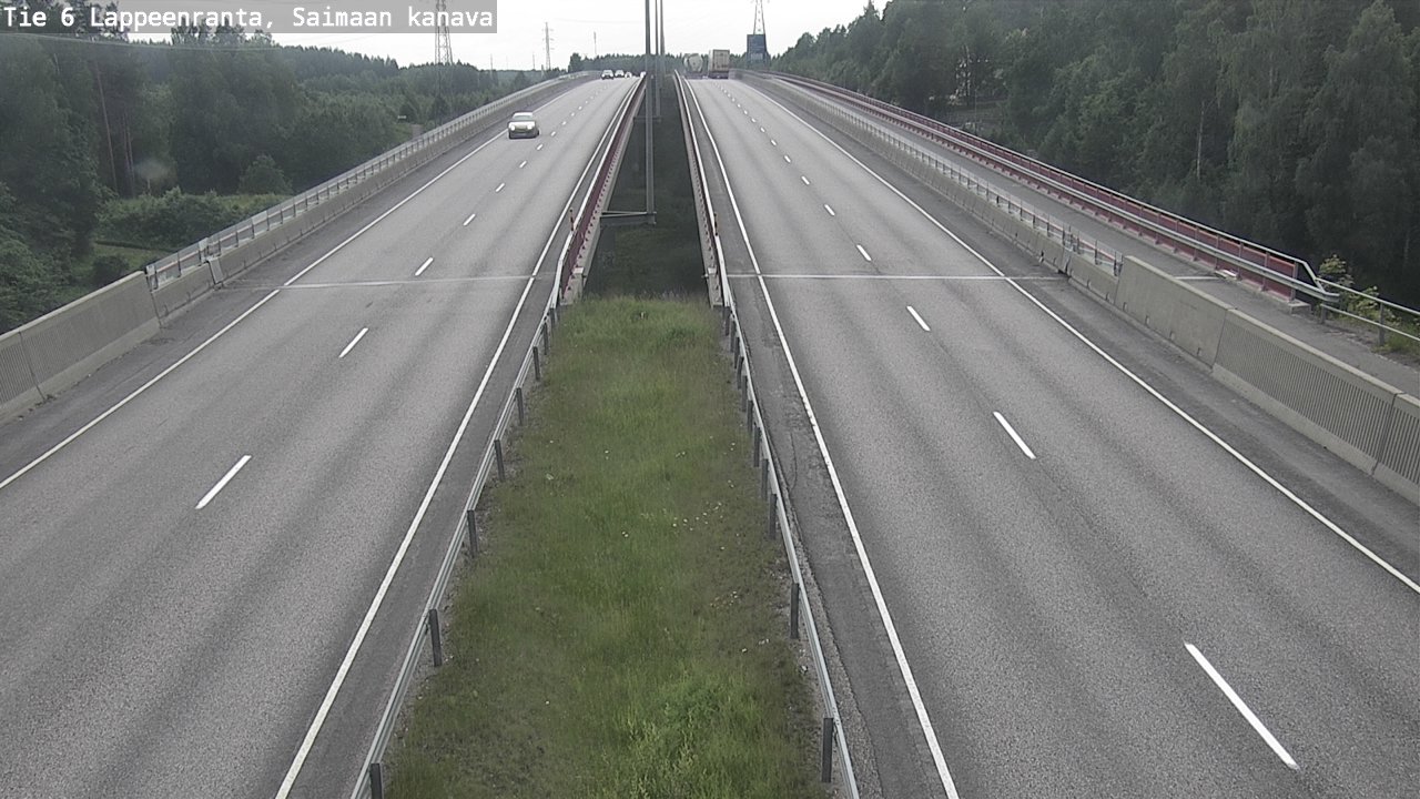 Kelikamerat Kuva Tie 6 Lappeenranta, Saimaan kanava, Lappeenranta, Etelä-Karjala