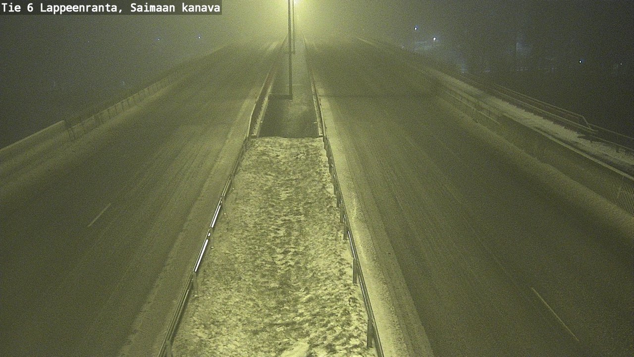 Weather Camera Image Road 6 Lappeenranta, Saimaa channel, Lappeenranta, Etelä-Karjala